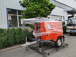6月18日亚洲曰本无码ⅴa一区二区三区机械台3台手扶压路机和1台7米灯车打包发往四川